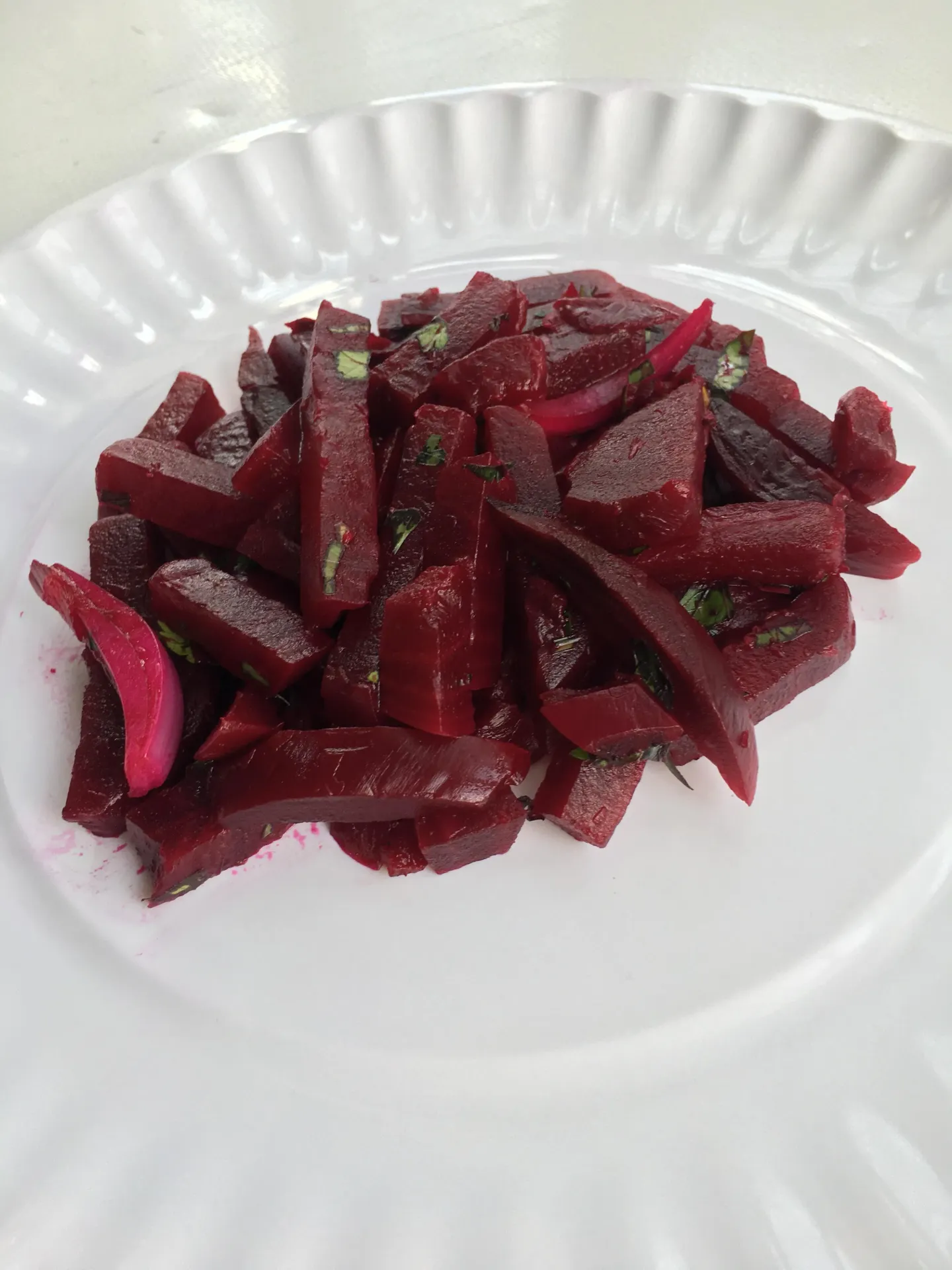 Ensalada de remolacha