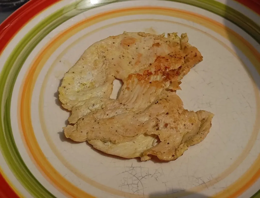 Filete de pollo a la plancha