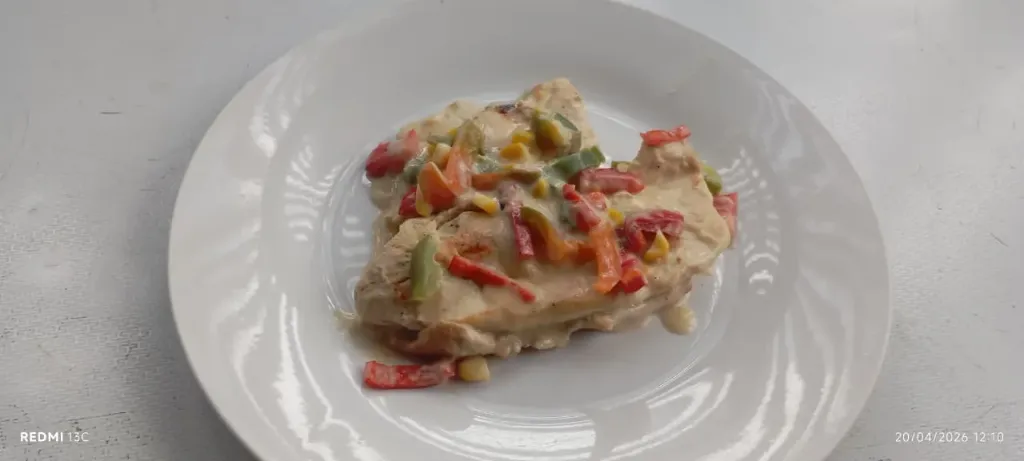 Filete de pollo al curry