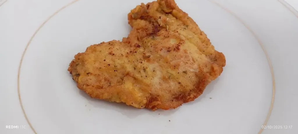 Filete de pollo en rebozado