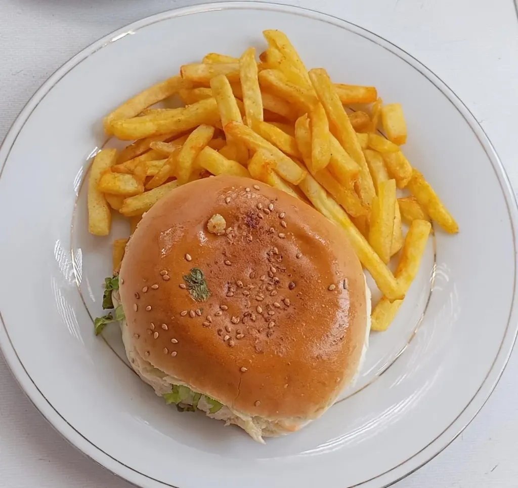 Hamburguesas de tortita de carne hechas en casa