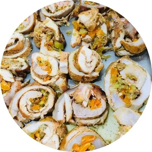 Lomo de cerdo relleno