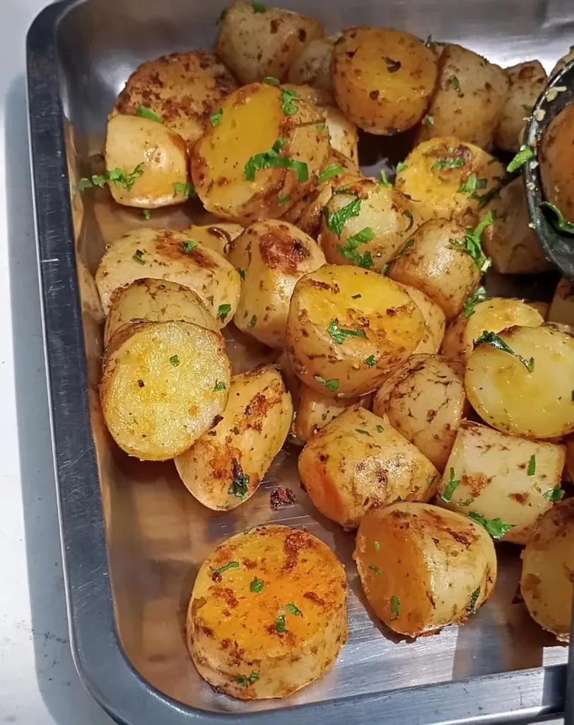 Papas al ajillo