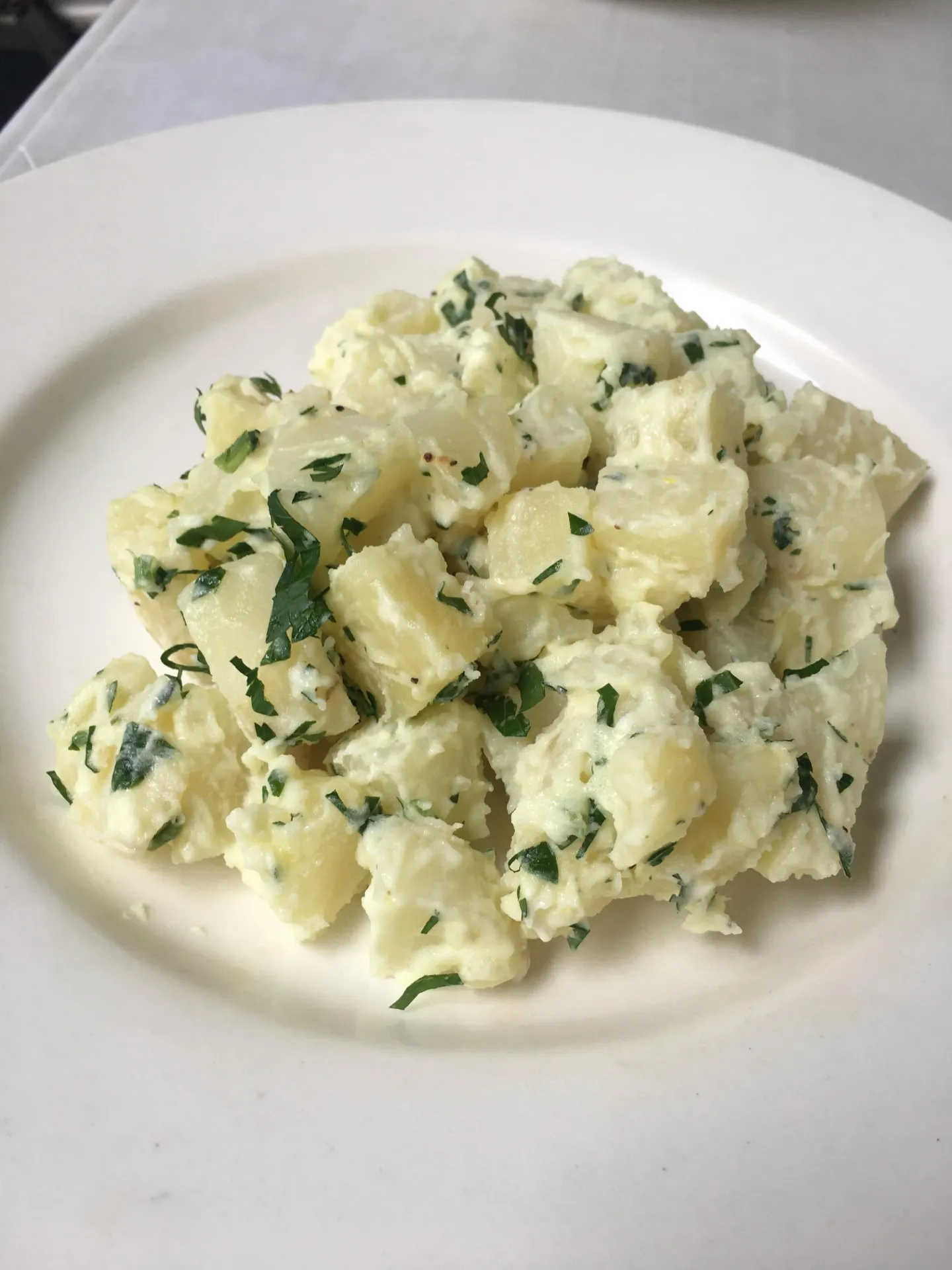 Papas en mayonesa