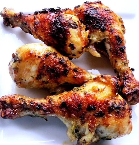 Pollo a la parrilla con limón  (pierna o cuádril)