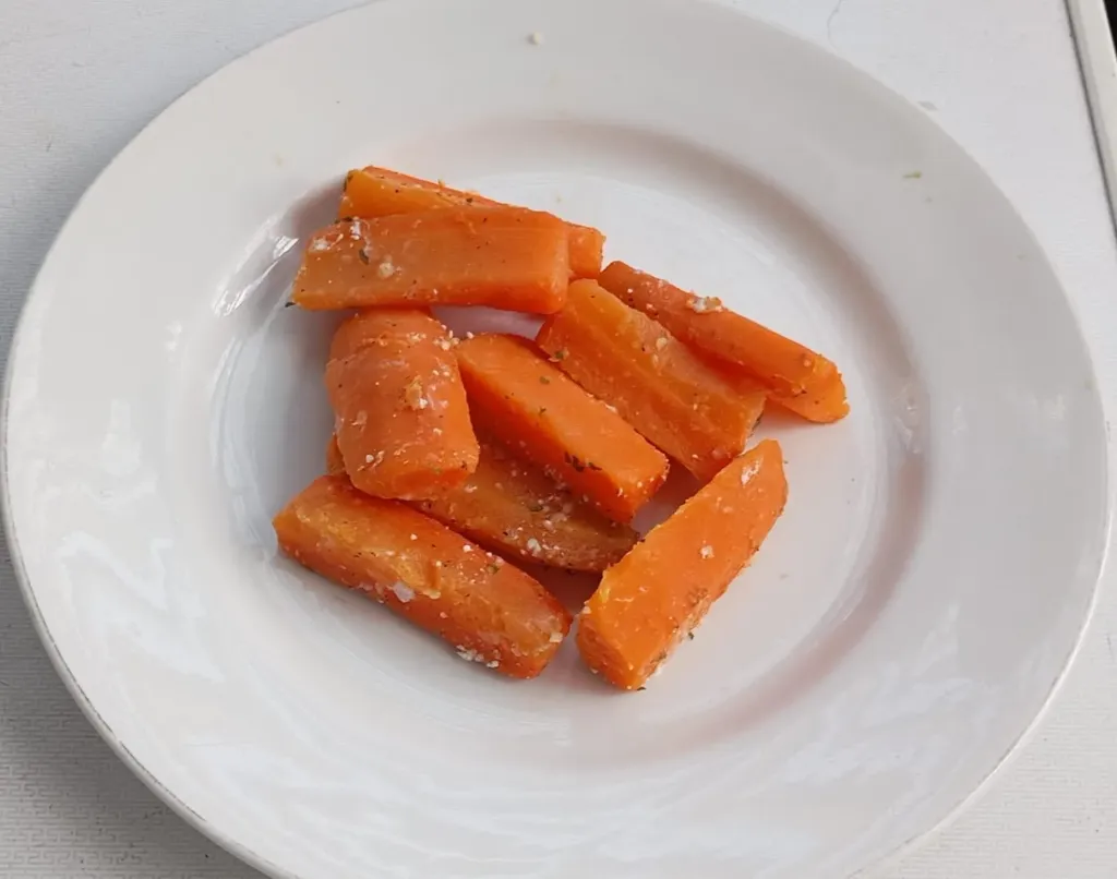 Zanahoria a la parmesana
